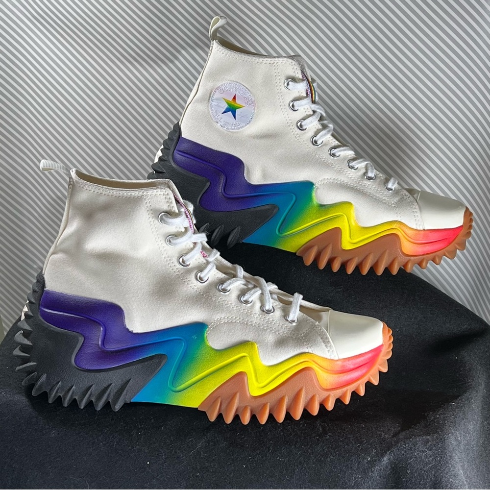 Converse Multicolor High-Top Sneakers - Picture 3 of 11